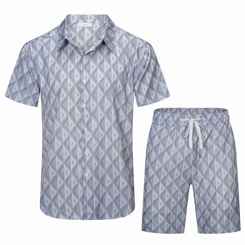 Dior Printed Blue Night Suit