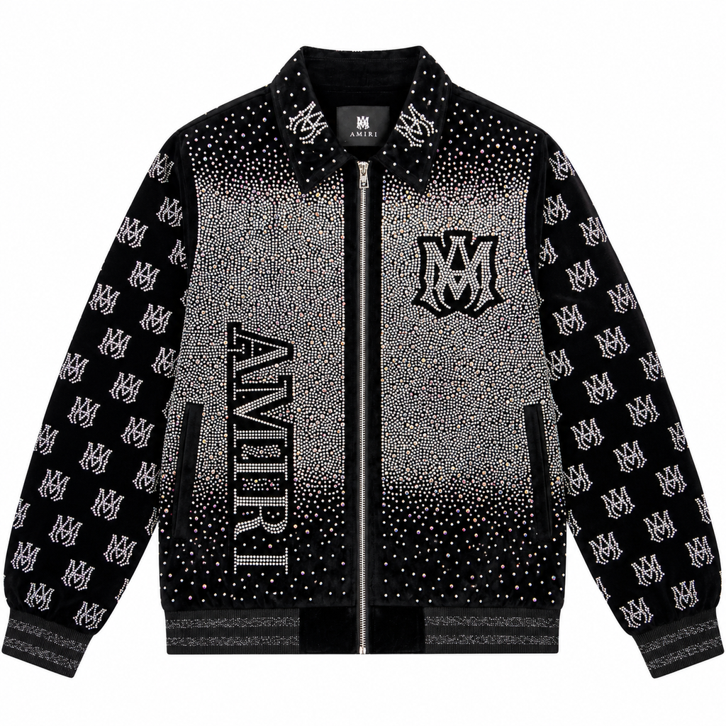Embroidered Leather College