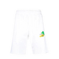 Off-White Brush Arrows Raw Cut Shorts White