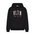 VALENTINO VLTN` print hoodie black