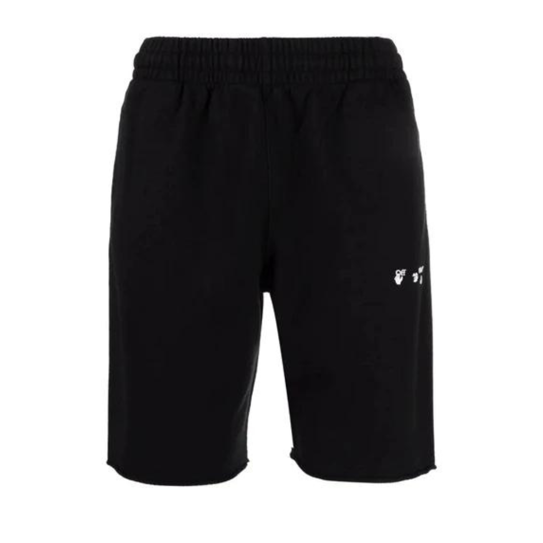 Off-White Brush Arrows Raw Cut Shorts