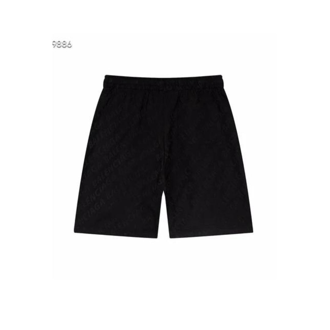 Balenciaga Cotton-silk GG faille short