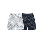 Balenciaga Logomania Printed Cotton Shorts