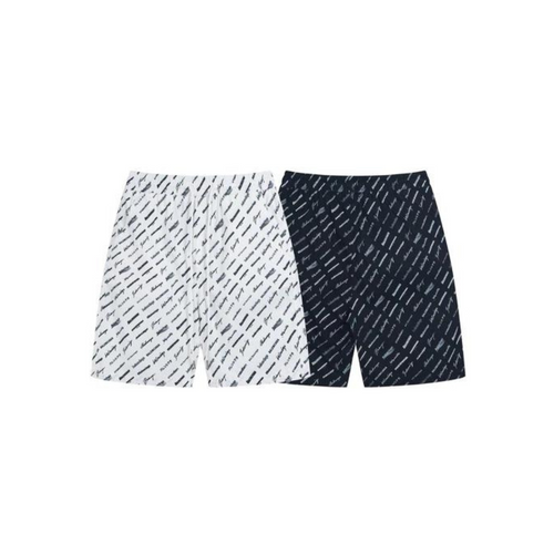 Balenciaga Logomania Printed Cotton Shorts