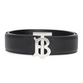 BURBERRY Leather Reversible TB Belt