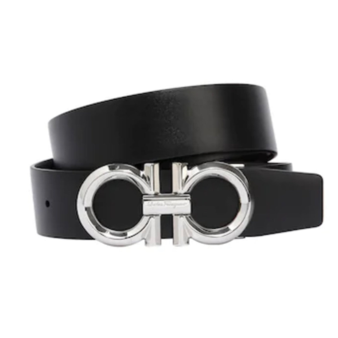 FERRAGAMO Palladio Black/Hickory
