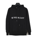 GIVENCHY logo hoodie in black