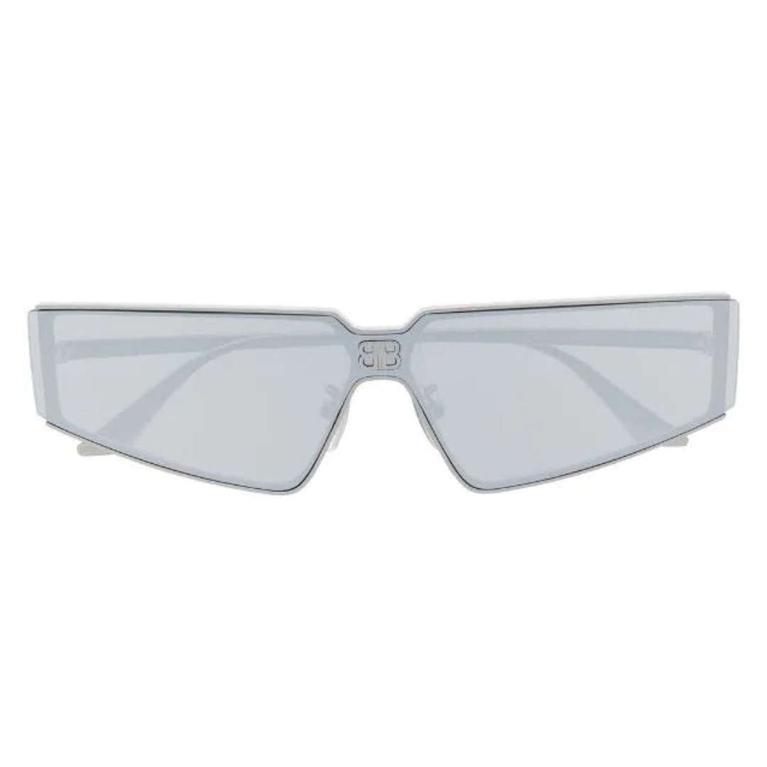 BALENCIAGA Shield 2.0 rectangle-frame sunglasses
