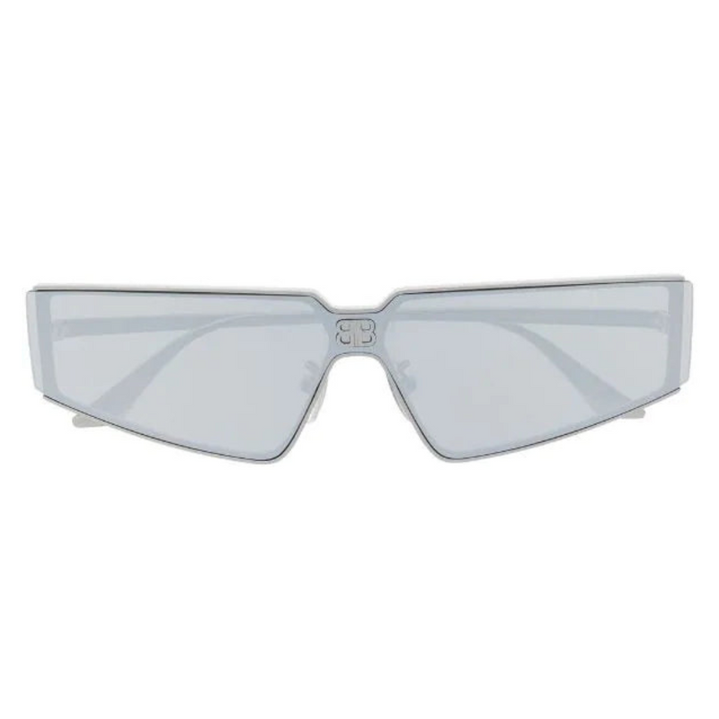 BALENCIAGA Shield 2.0 rectangle-frame sunglasses