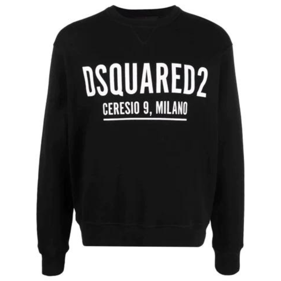 DSQUARED2 logo-print sweatshirt