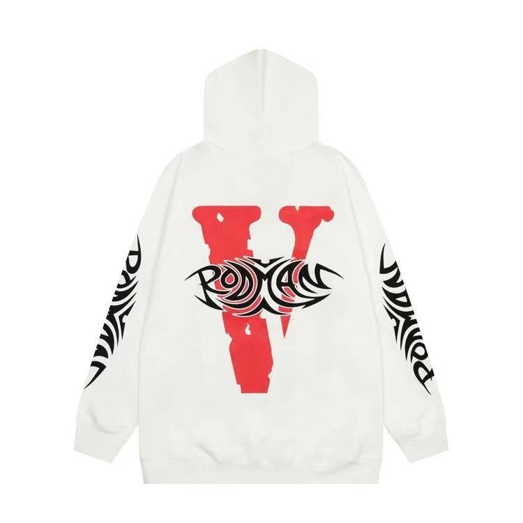VLONE Rodman Logo Hoodie White
