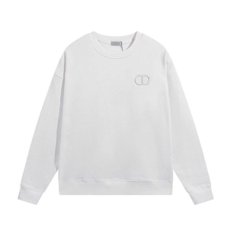DIOR Long Sleeve Solid Sweatshirts