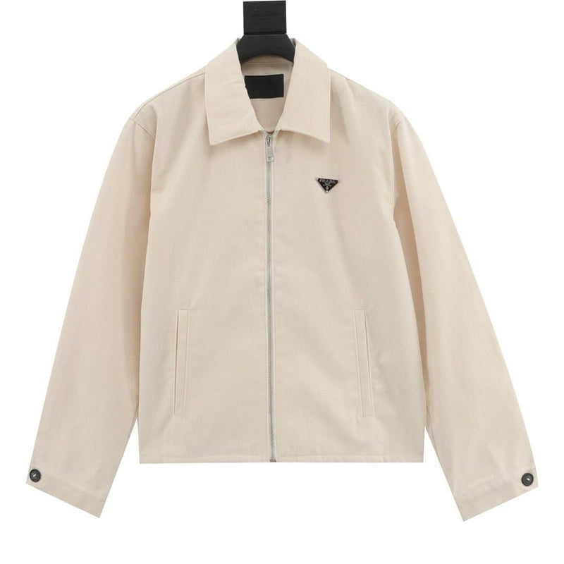 PRADA Leather Blouson Jacket