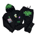 SYNA Authentic Set in Black and Green