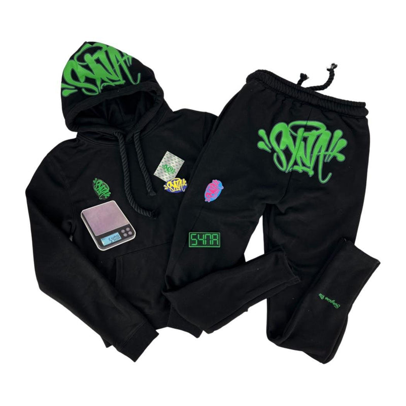 SYNA Authentic Set in Black and Green