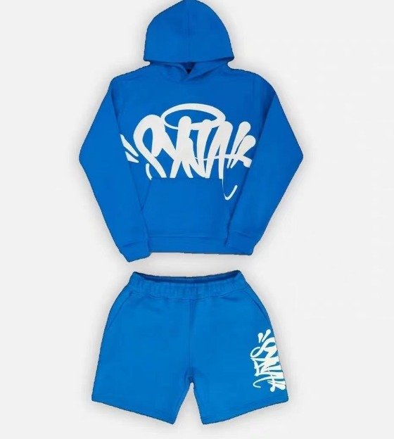 SYNA Hoodie Twinset Blue