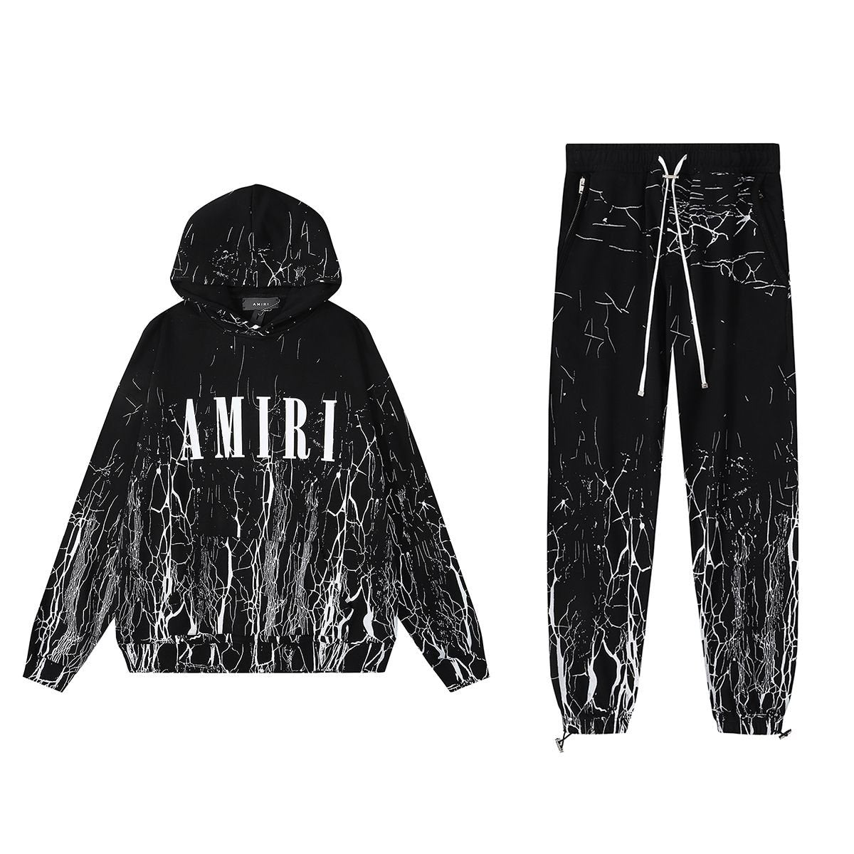 AMIRI Contrast Hoodie & Sweatpant Set