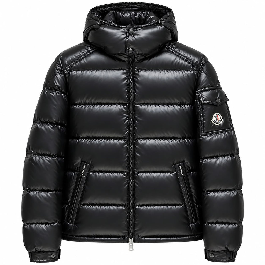Glossy Hooded Puffer