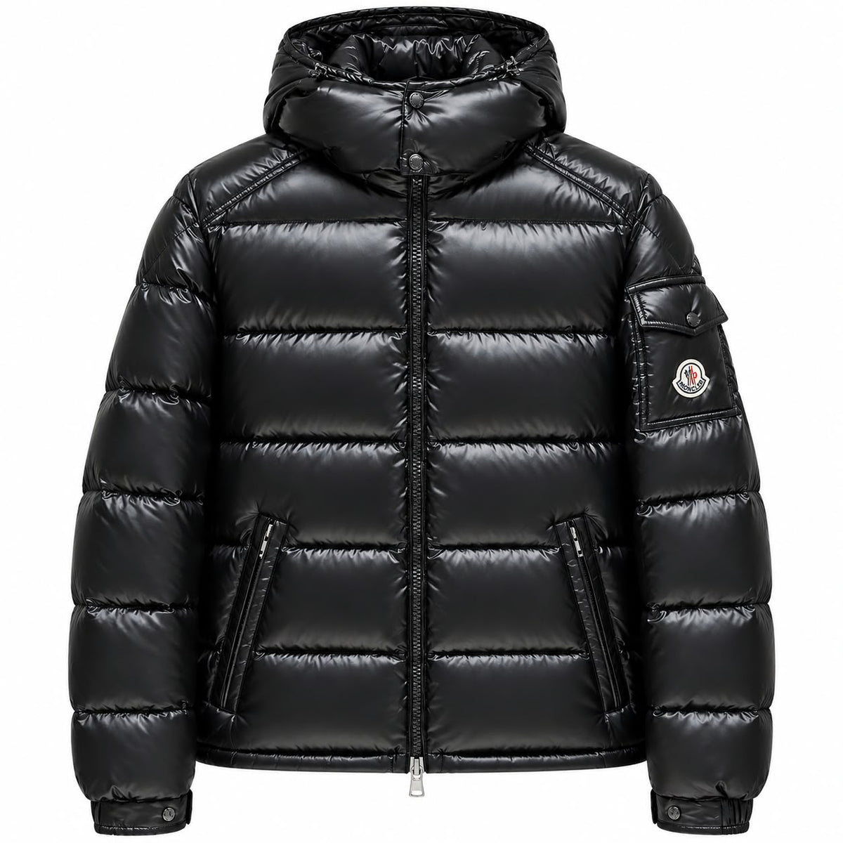 Glossy Hooded Puffer