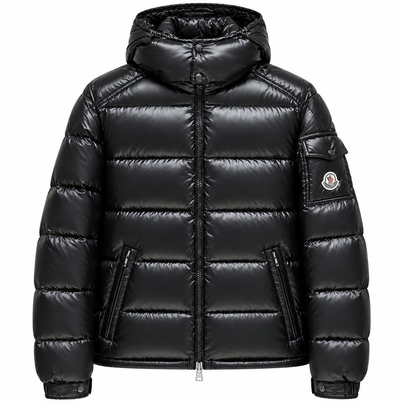 Glossy Hooded Puffer