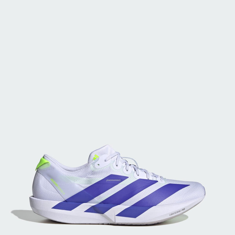 Sapatilhas de Running Adizero Adios 9 — Frozen Purple / Solar Purple / Signal Green