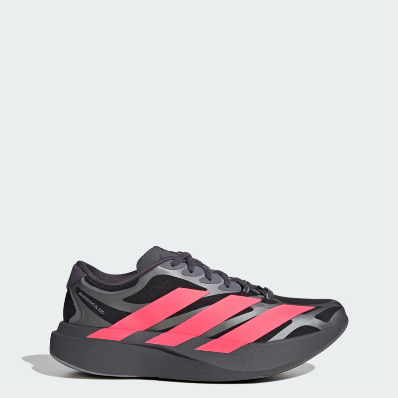 Sapatilhas ADIZERO EVO SL EXO — Core Black / Solar Turbo / Iron Metallic