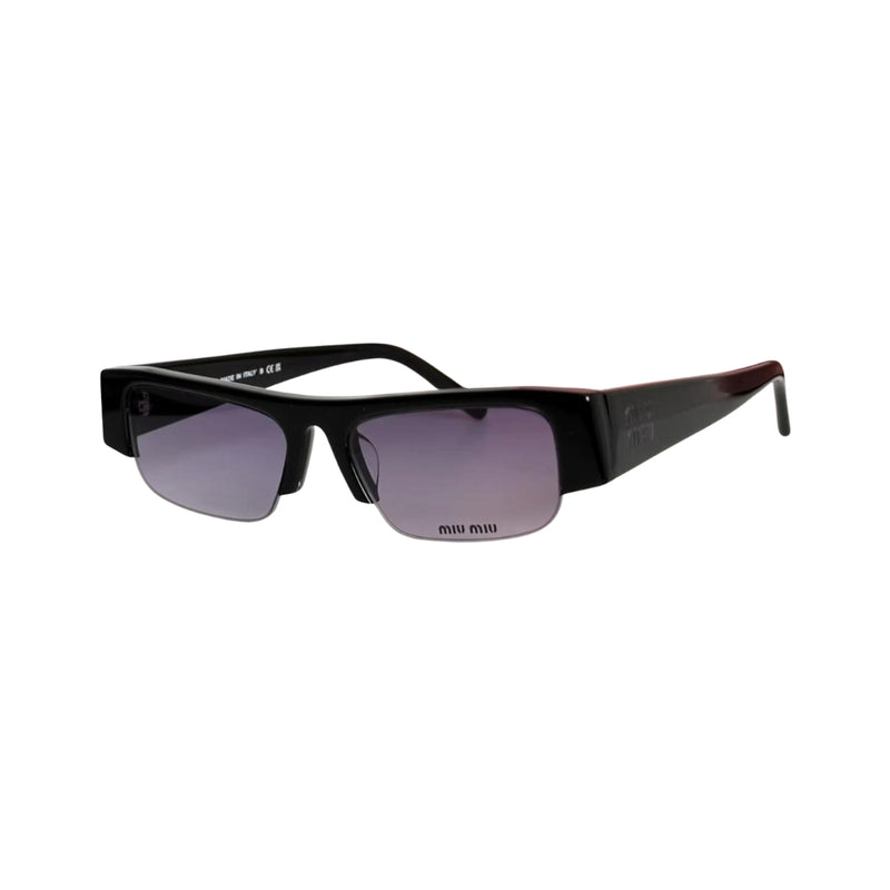 MIU MIU Nero Rettangolare Acetato