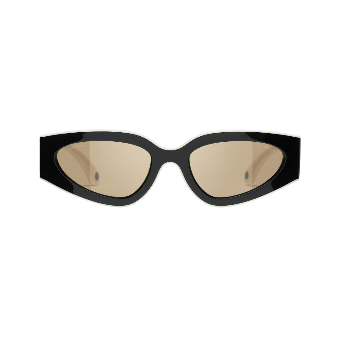 CHANEL Farfalla Nero/Verde/Marrone