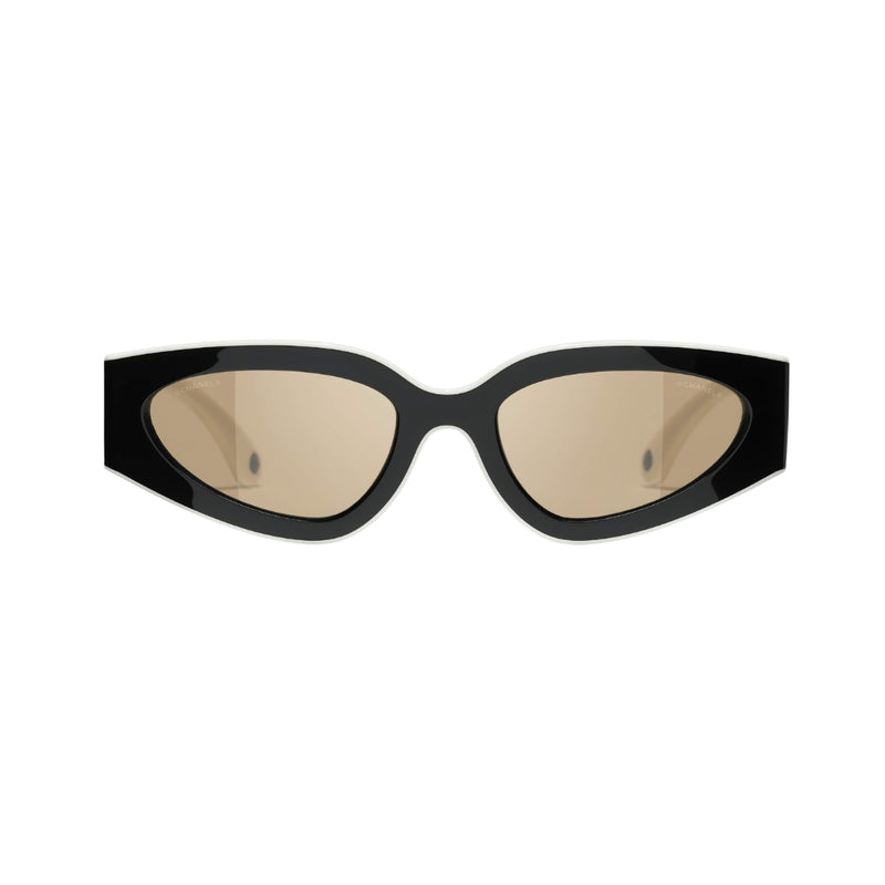 CHANEL Farfalla Nero/Verde/Marrone