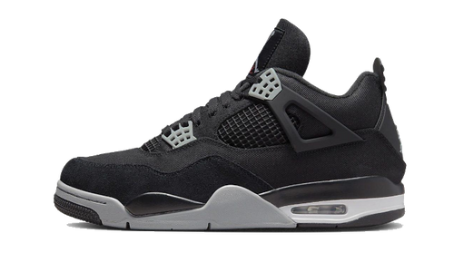 Air Jordan 4 Black Canvas