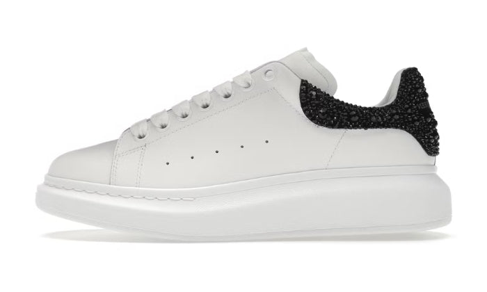 Alexander McQueen Oversized White Black Crystal