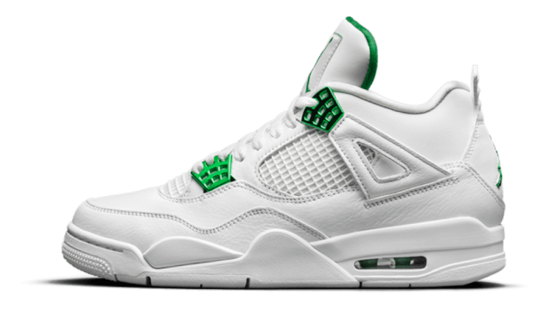 Air Jordan 4 Metallic Green