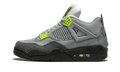 Air Jordan 4 Neon Volt