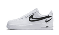 Nike Air Force 1 07 FM Cut Out Swoosh White Black