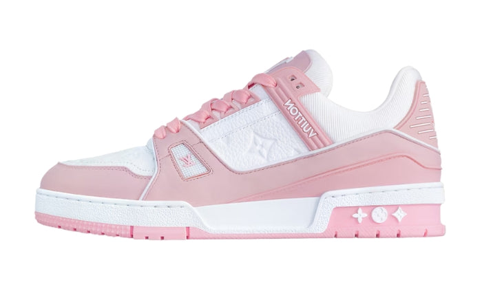 Louis Vuitton Sneakers Pink / White
