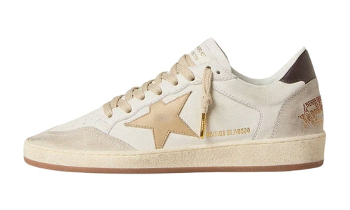 Golden Goose Ball Star LTD Star dorata and tacco Black