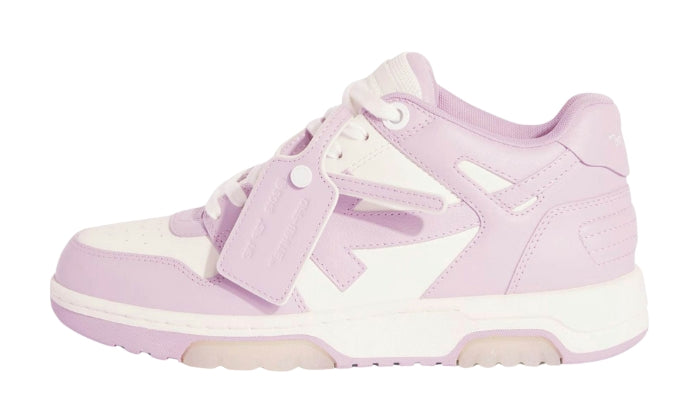 Off-White Out Ufficio OOO Low Tops Lavanda White