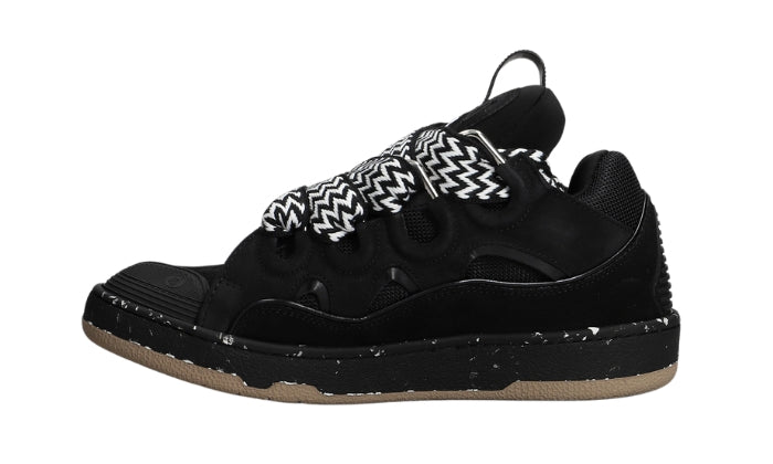 Lanvin CURB in Leather and Suede Black