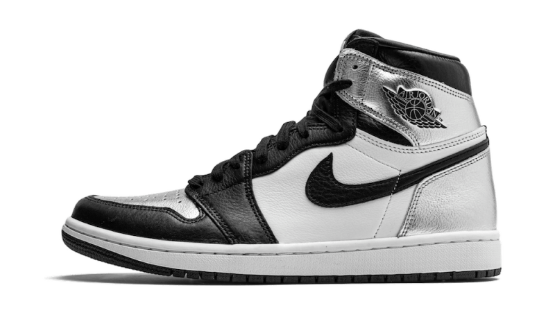 Air Jordan 1 High Silver Toe