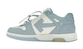 Off-White Leather of Calfskin White Baby Blue