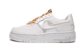 Nike Air Force 1 Pixel Grey Gold Chain