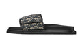 Sandals Aqua Jacquard Oblique Beige And Black