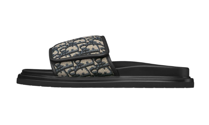 Sandals Aqua Jacquard Oblique Beige And Black