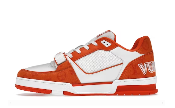 Trainer Monogram Denim Orange
