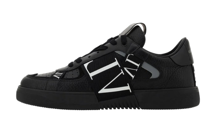 Sneakers Lace Up A Toe Tonda Black