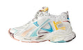 Sneakers White Yellow Pink Blue