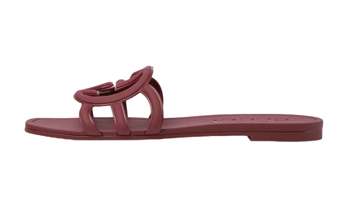Slides With Logo G Woven Red