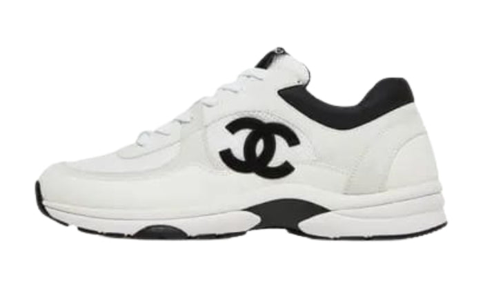 Sneakers Materials Mixed White Black