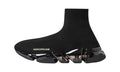 Trainer Knit Sole Transparent Black