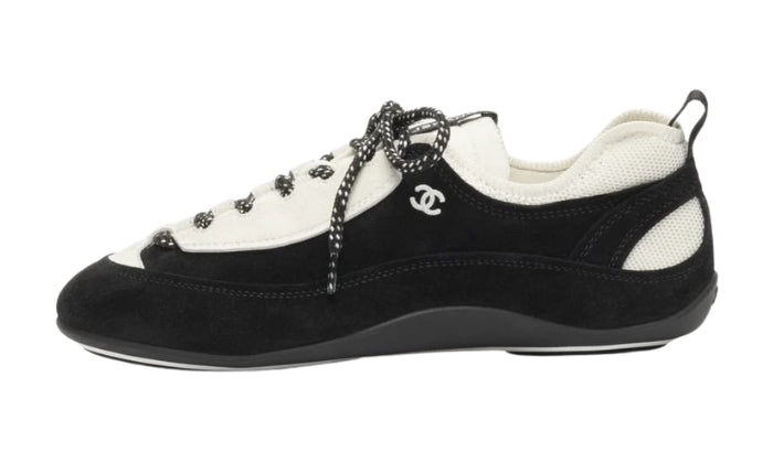 Sneakers Fibres Mixed Black White